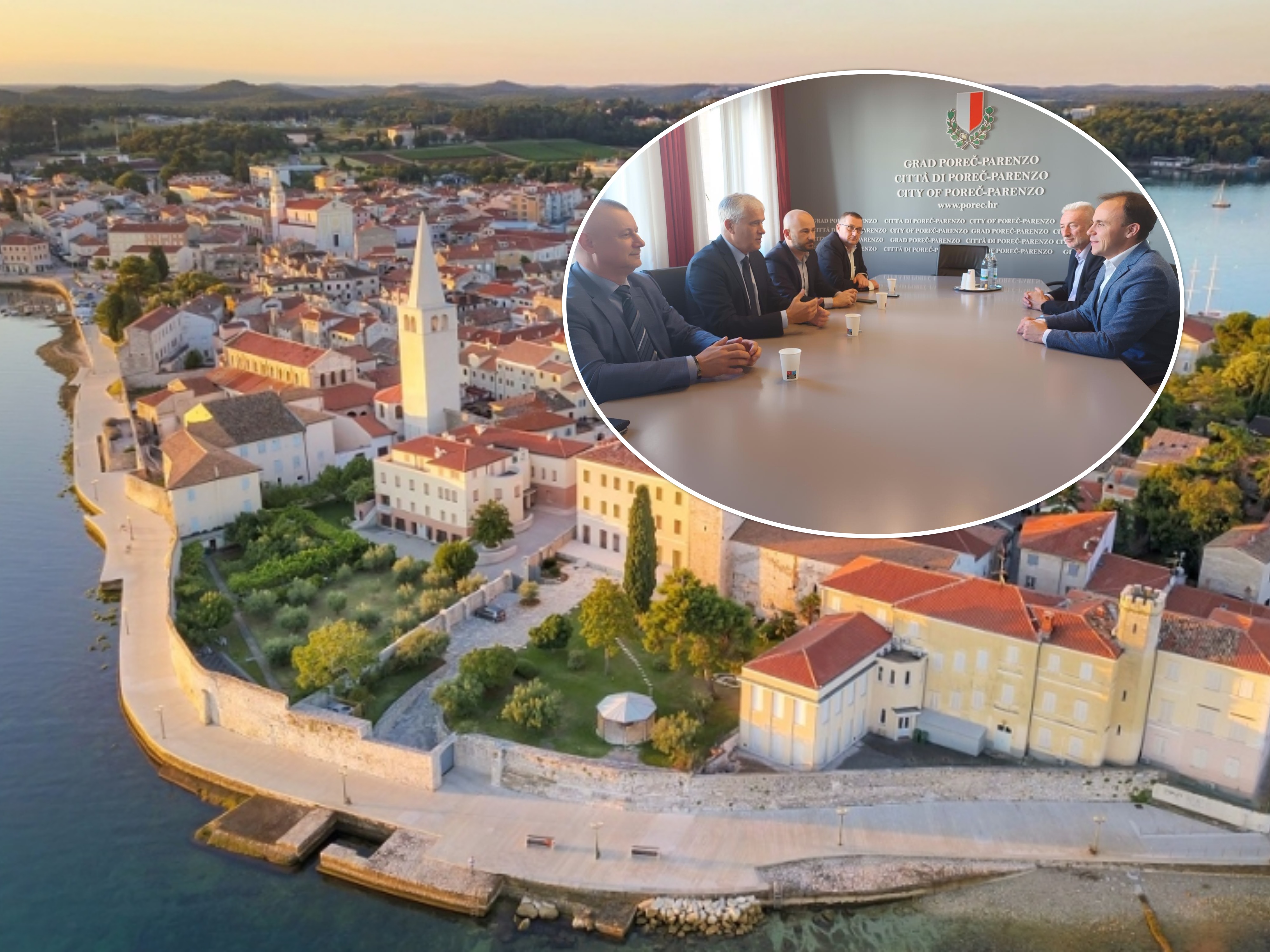 Gradonačelnik Poreča sastao se s predstavnicima Hrvatskih voda